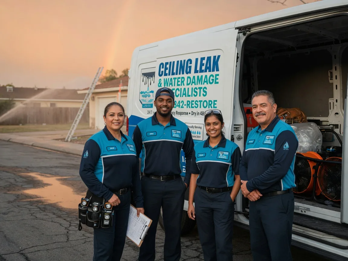Ceiling Leak Cleanup company in Victor, WV