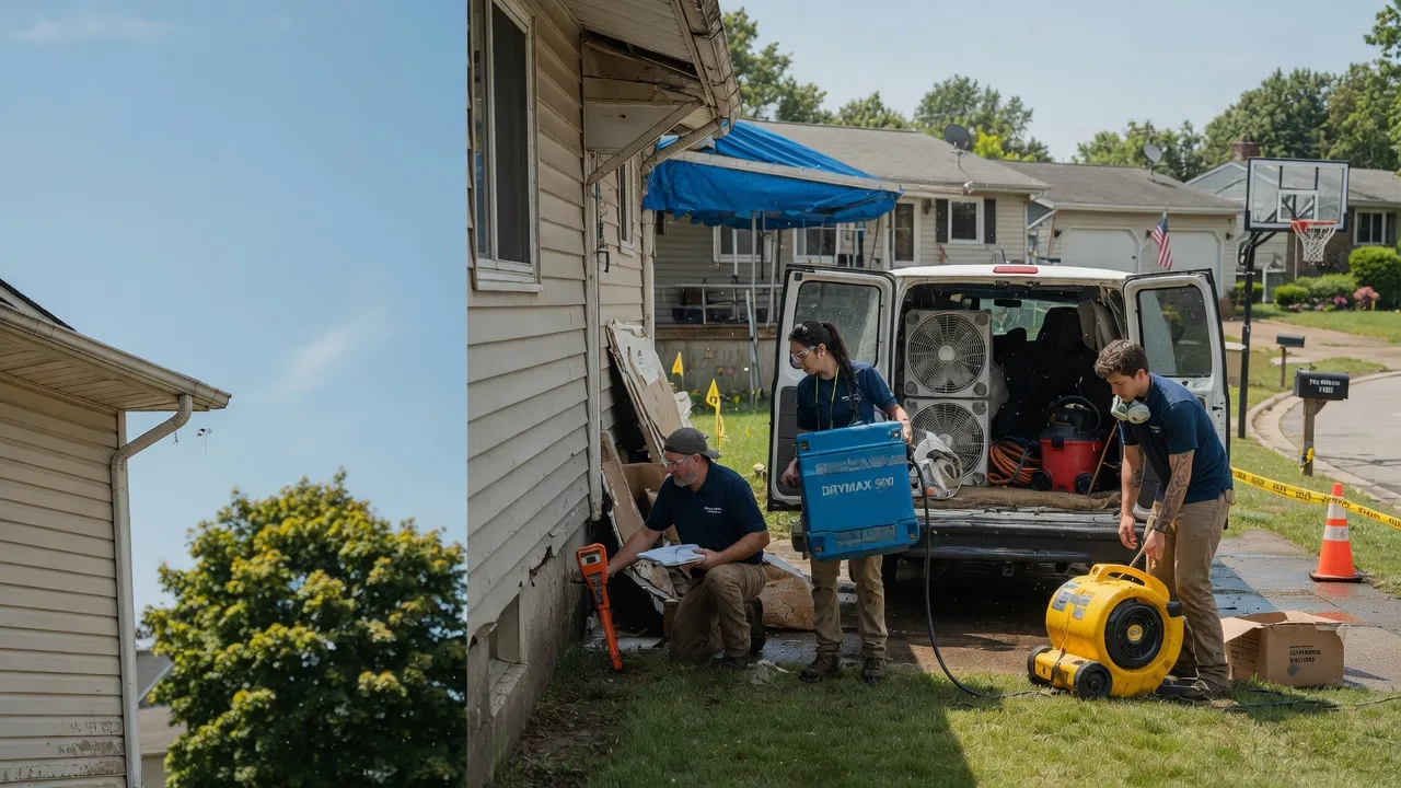 Ceiling Leak Cleanup in Victor, WV near me